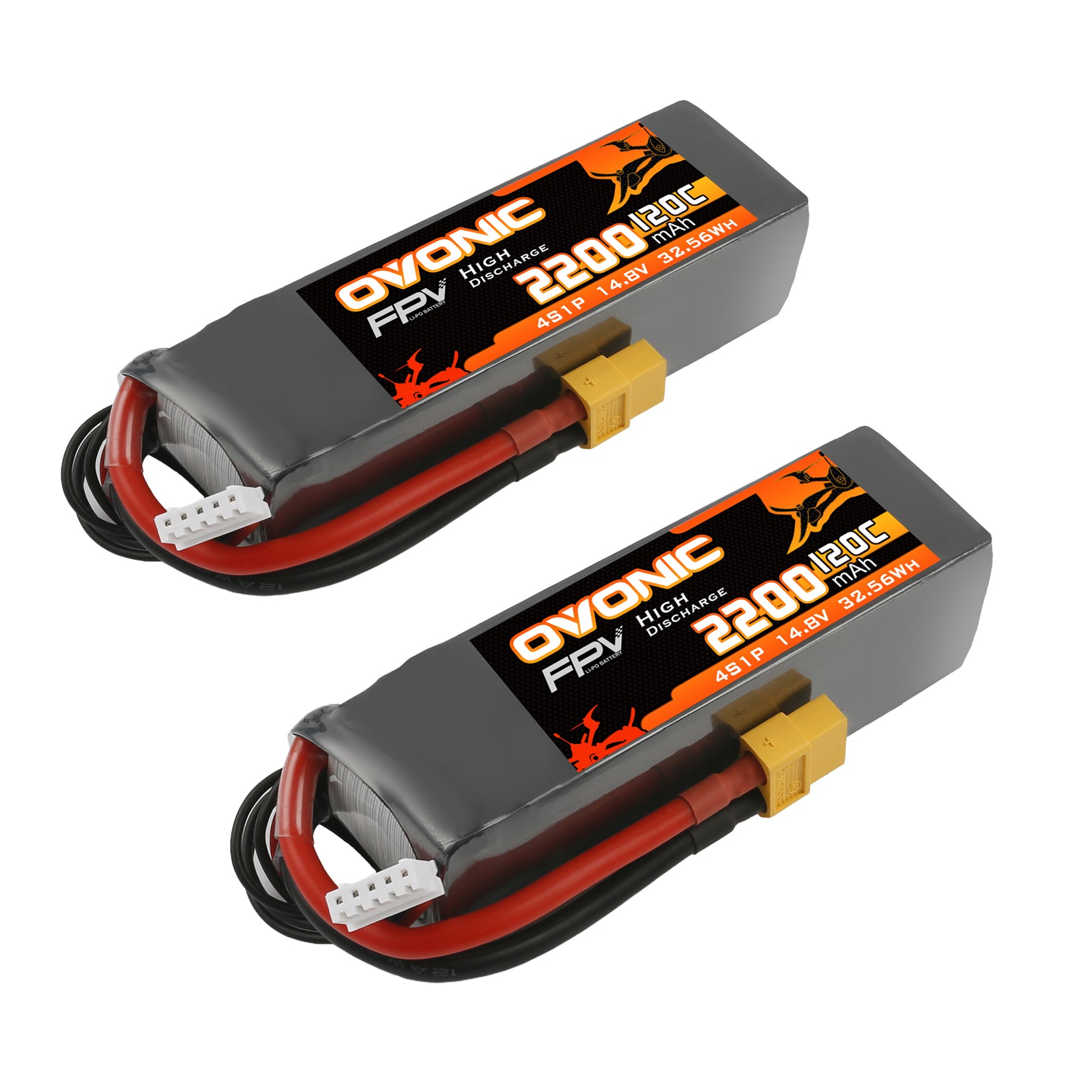 Batería Lipo 2s 7.4v 2200mah 30c Xt60 modelo de coche Batería Lipo 2s 7.4v 2200mah 30c Xt60 modelo de coche
