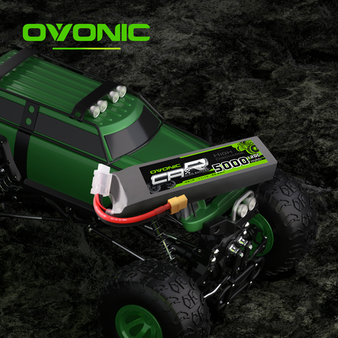 OVONIC 3S 120C 11.1V 5000mAh LiPo Battery Pack With TRA Plug