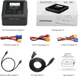Ovonic X1 Pro Dual Channel LiPo Charger AC300W/DC700W 16A Lipo Battery Balance Charger