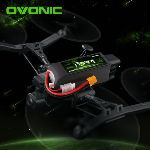 Ovonic Roam Series 6S Lipo Battery 2800mAh 6S1P 150C 22.2V Long Range Lipo Battery with XT60 Plug for 5-8 Inch Long Range 6S HD Cinelifter X-Class