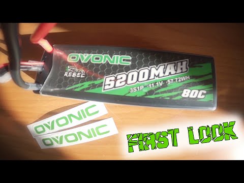 2×Ovonic Rebel 80C 2S 5200mAh 7.4V LiPo Battery EC5 for Losi Promoto-M× Granite VORTEKS