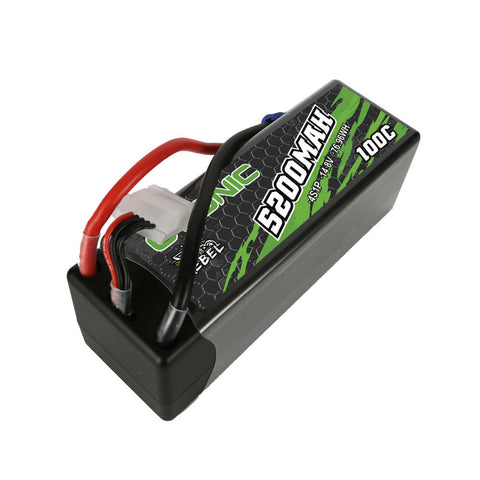 2 × Ovonic Rebel 4S Lipo Battery 5200mAh 100C 14.8V Hardcase EC5 Plug for 1/8 Buggy