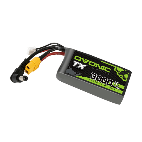 Ovonic 2S 3000mAh 7.4V 1C LiPo for racing